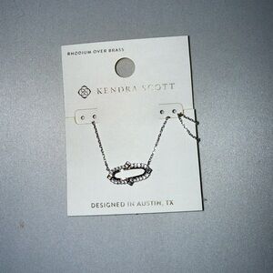 Kendra Scott Rhodium Necklace with Silver Accents